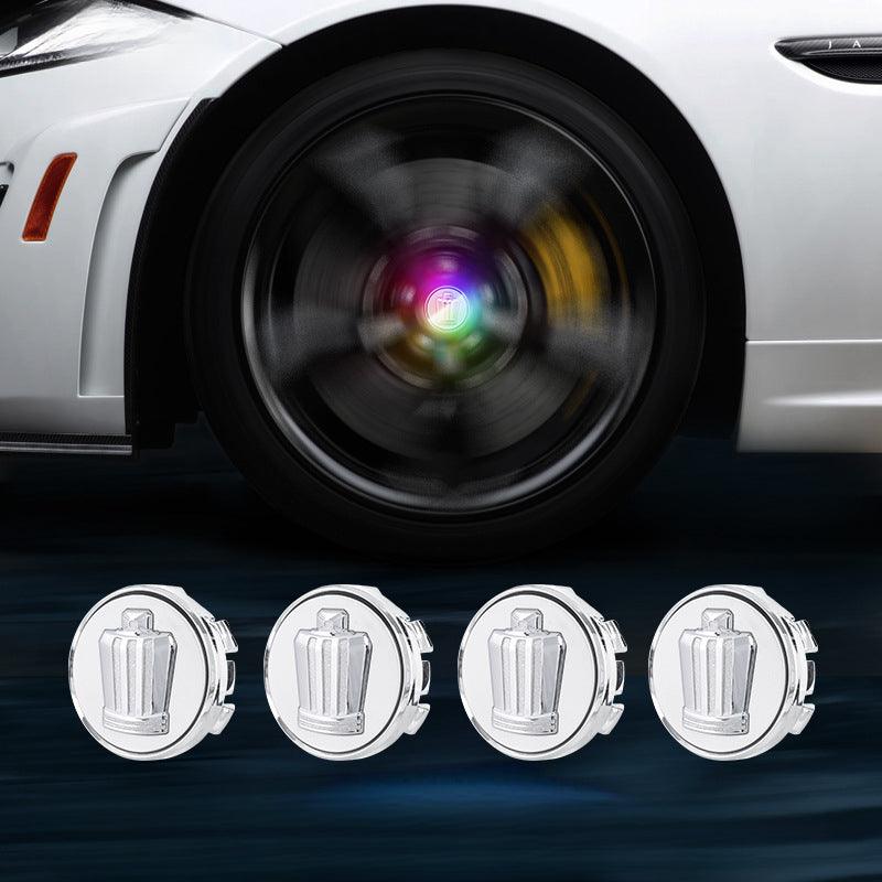 Suitable For Toyota & Crown Magnetic Suspension Hub Caps & LED Suspension Luminous Wheel Hub Lights-Greetlamp