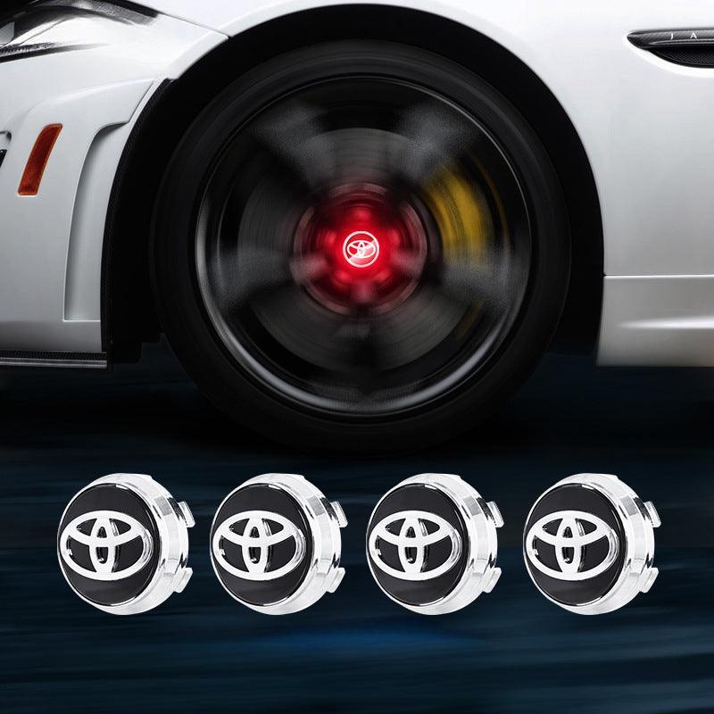 Suitable For Toyota & Crown Magnetic Suspension Hub Caps & LED Suspension Luminous Wheel Hub Lights-Greetlamp