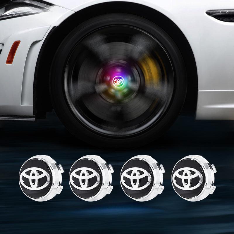 Suitable For Toyota & Crown Magnetic Suspension Hub Caps & LED Suspension Luminous Wheel Hub Lights-Greetlamp