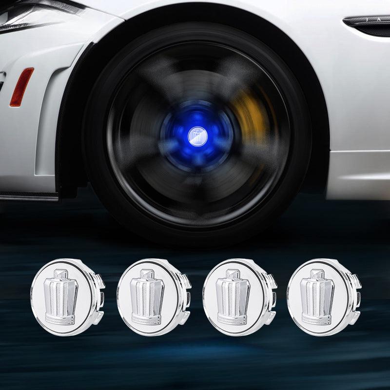 Suitable For Toyota & Crown Magnetic Suspension Hub Caps & LED Suspension Luminous Wheel Hub Lights-Greetlamp