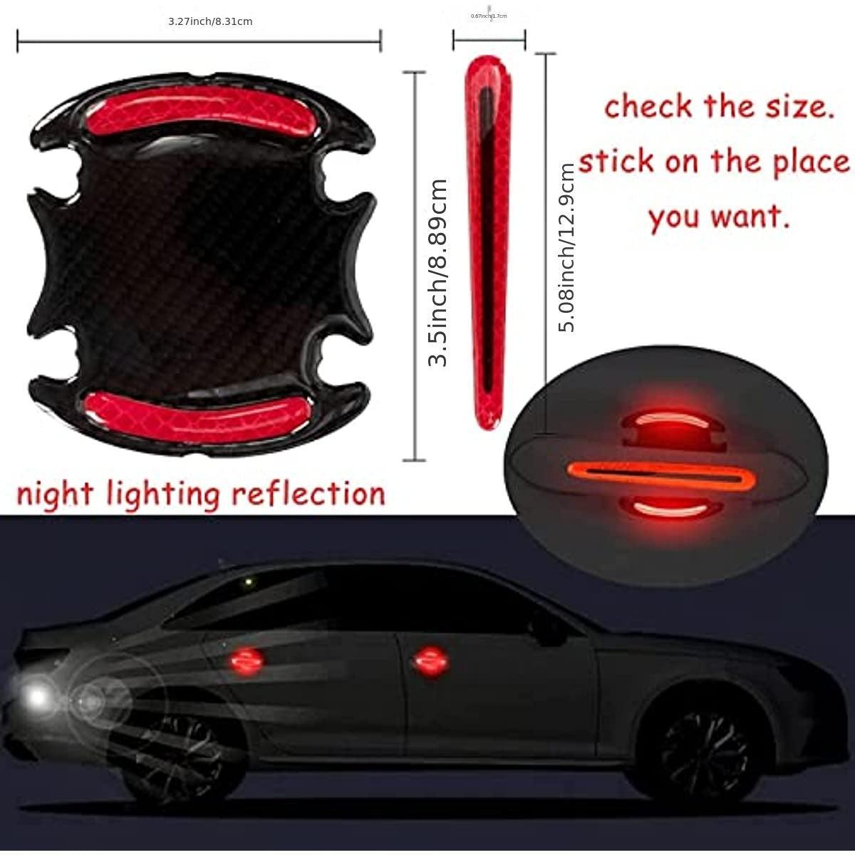 (8pcs) Luminous Car Door Handle Cup Protector-Greetlamp