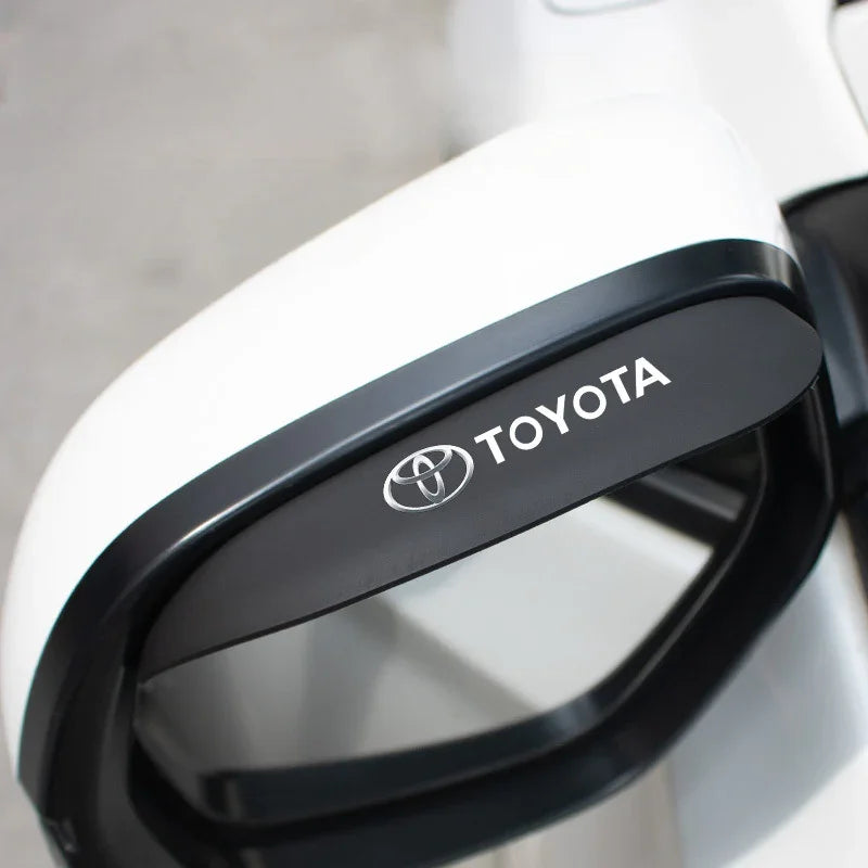 (2 PCS) Universal Silicone Car Rearview Mirror Rain Shield Rearview Mirror Rain Cover-Greetlamp