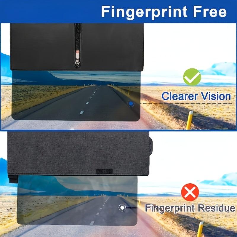 Car Sun Visor | Advanced UV400 Car Visor Extension | With PC Lens and Side Visor - Greetlamp