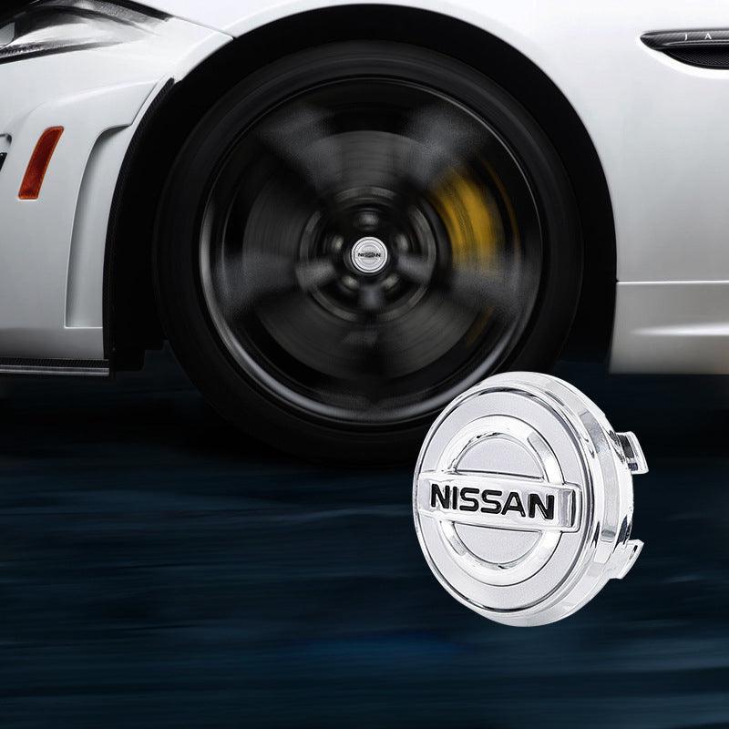Suitable For Nissan Magnetic Suspension Hub Caps & LED Suspension Luminous Wheel Hub Lights-Greetlamp