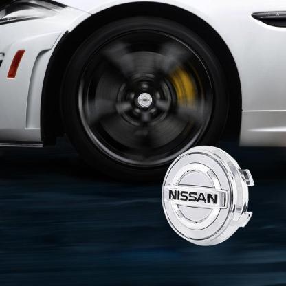 Suitable For Nissan Magnetic Suspension Hub Caps & LED Suspension Luminous Wheel Hub Lights-Greetlamp