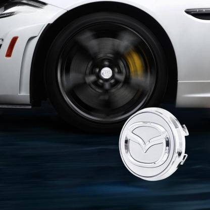 Suitable For Mazda Magnetic Suspension Hub Caps & LED Suspension Luminous Wheel Hub Lights-Greetlamp
