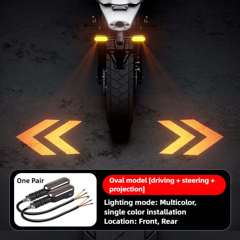 Motorcycle Projection Turn Signal-Greetlamp