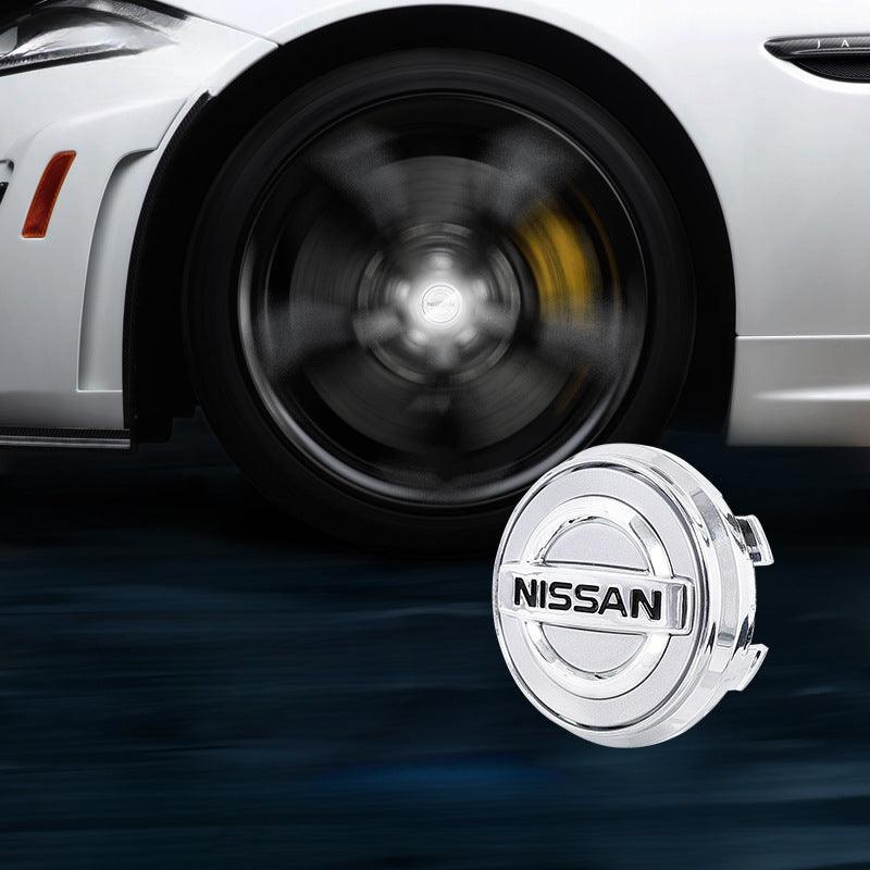 Suitable For Nissan Magnetic Suspension Hub Caps & LED Suspension Luminous Wheel Hub Lights-Greetlamp