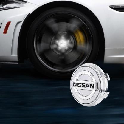 Suitable For Nissan Magnetic Suspension Hub Caps & LED Suspension Luminous Wheel Hub Lights-Greetlamp