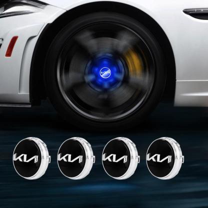 Suitable For KIA Magnetic Suspension Hub Caps & LED Suspension Luminous Wheel Hub Lights-Greetlamp