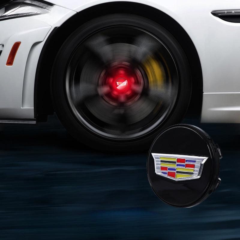 Suitable For Cadillac Magnetic Suspension Hub Caps & LED Suspension Luminous Wheel Hub Lights-Greetlamp