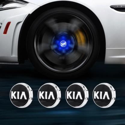 Suitable For KIA Magnetic Suspension Hub Caps & LED Suspension Luminous Wheel Hub Lights-Greetlamp