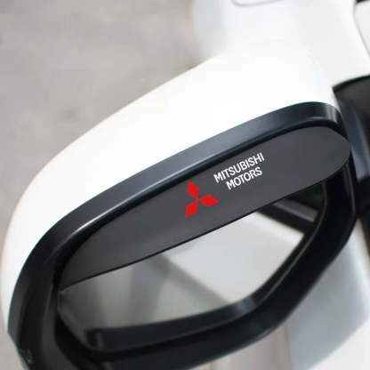 (2 PCS) Universal Silicone Car Rearview Mirror Rain Shield Rearview Mirror Rain Cover-Greetlamp