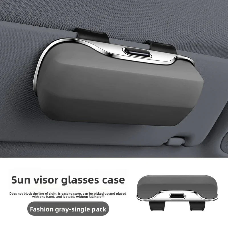 Car Press Open Eyeglass Case-Greetlamp