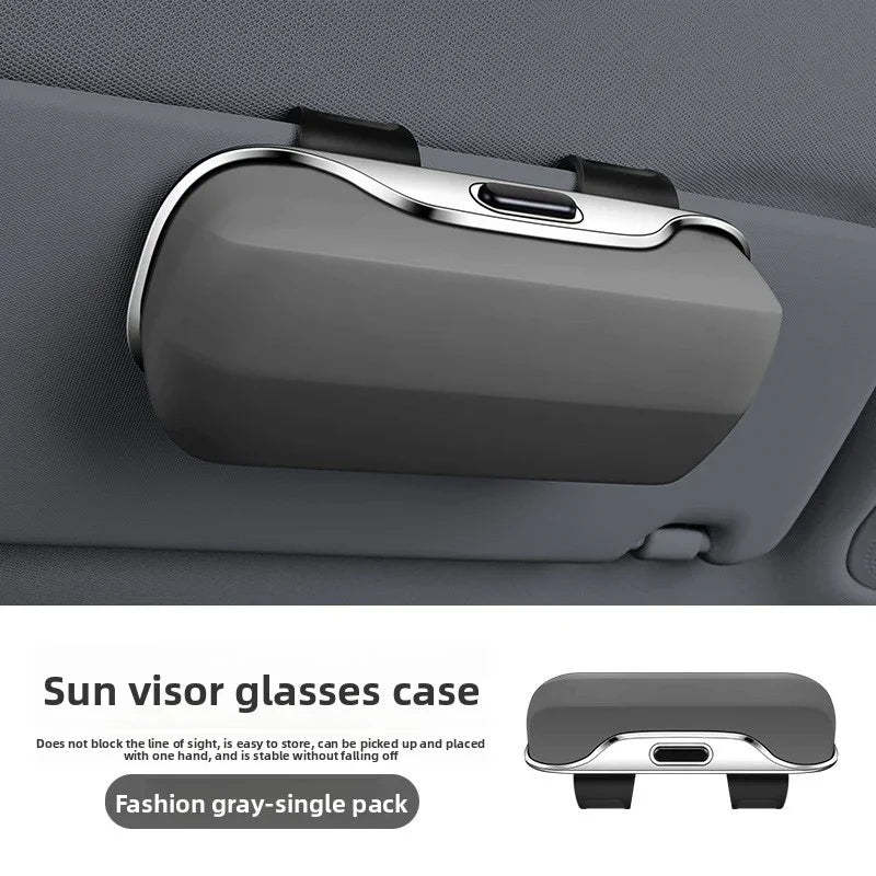 Car Press Open Eyeglass Case-Greetlamp