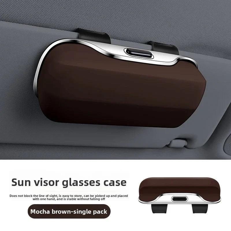 Car Press Open Eyeglass Case-Greetlamp