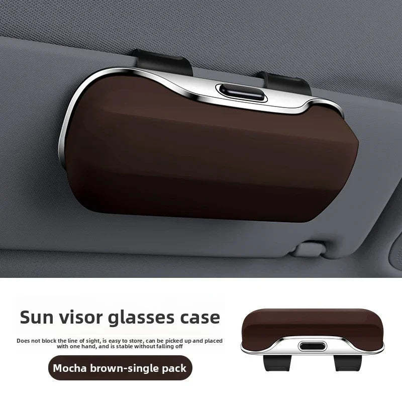 Car Press Open Eyeglass Case-Greetlamp