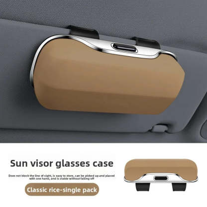 Car Press Open Eyeglass Case-Greetlamp