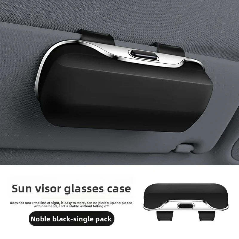 Car Press Open Eyeglass Case-Greetlamp