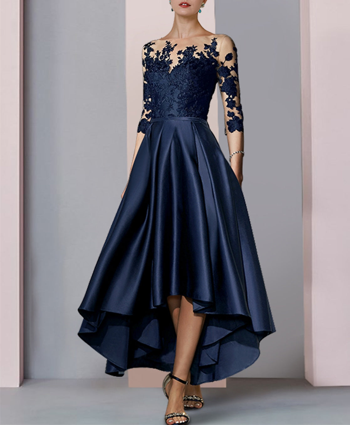 A-Line/Princess Mother of the Bride Dresses with Applique