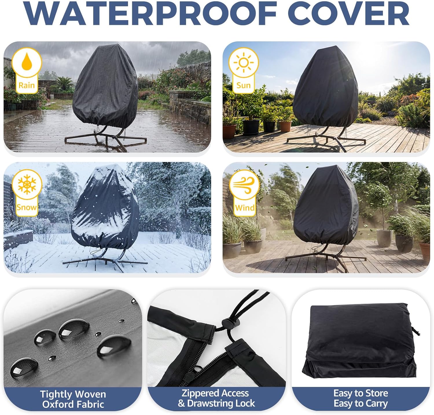 Double Egg Chair with Stand Indoor Outdoor 2 Person Large Wicker Hanging Swing Chair Oversized Twins Patio Loveseat 2 Seat Beige Rattan Light Green Cushions with Cover