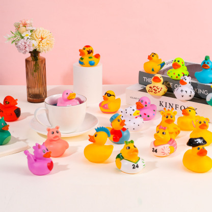 sixwipe 50 Pack Rubber Ducks Bath Toy for Kids, Assortment Duckies for Jeep, Jeep Ducking Pool Floater Ducky, Kids Bath Pool Toys Birthday Gifts Party Favors