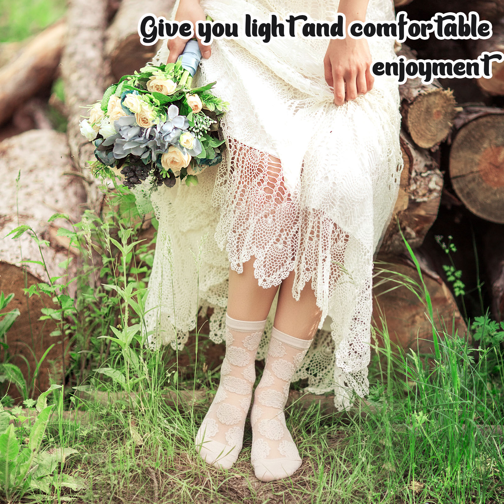 Bocaoying 7 Pairs Sheer Socks for Women, Nylon Mesh Ankle Fancy Socks with Reinforced Heel and Toe, Breathable Dress Socks for Women, Size 5-9, Black/White/Grey/Green/Yellow/Beige