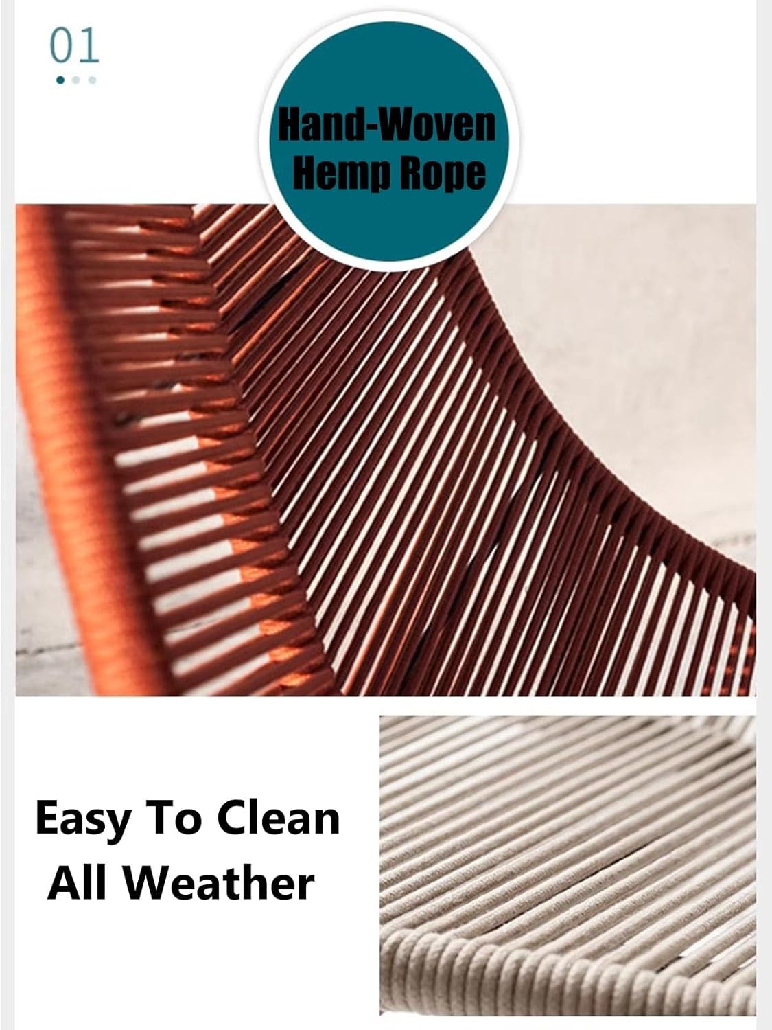 Patio Bistro Furniture Set For 4 