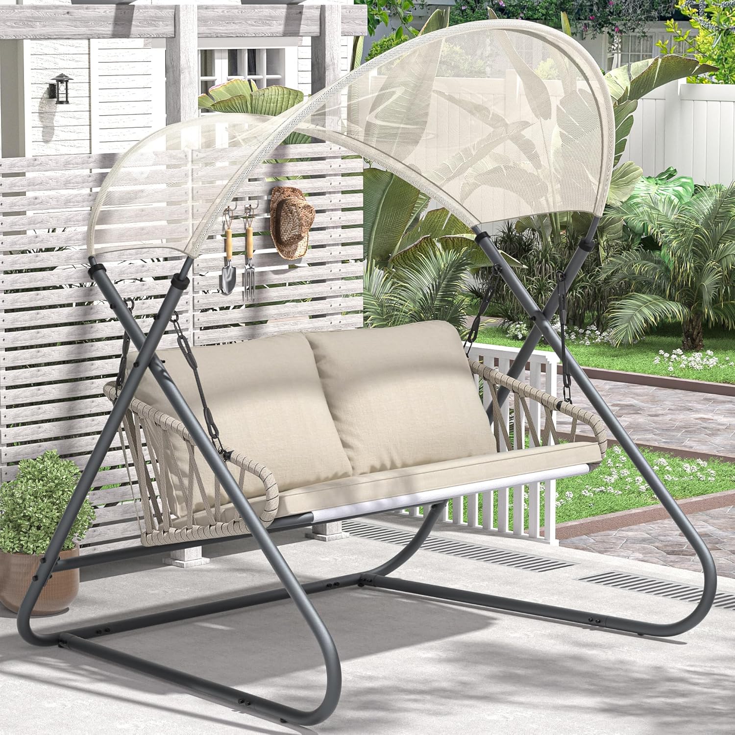 2-Seat Outdoor Porch Swing