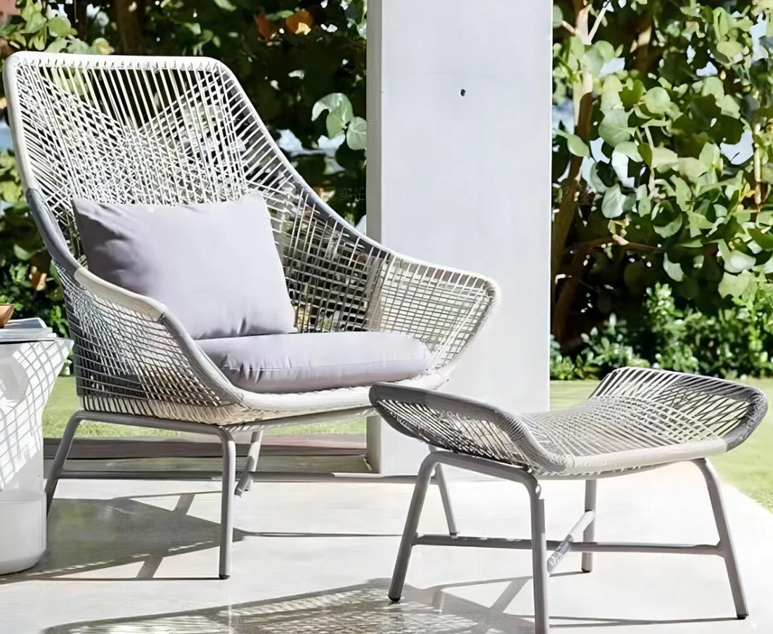 Wicker Outdoor Table Set