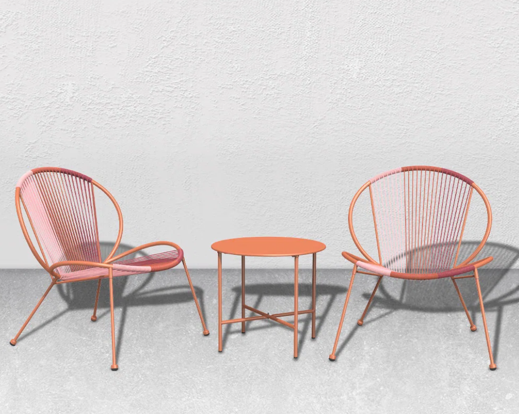 3-Piece Outdoor Seating Set