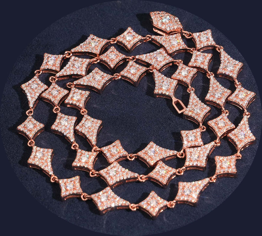 Personalized trend 925 silver moissanite bracelet