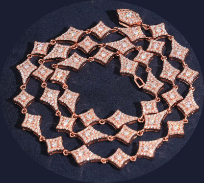 Personalized trend 925 silver moissanite bracelet