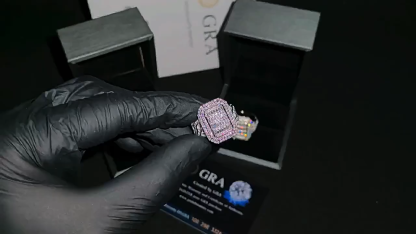 Light luxury fashion best-selling s925 silver moissanite ring