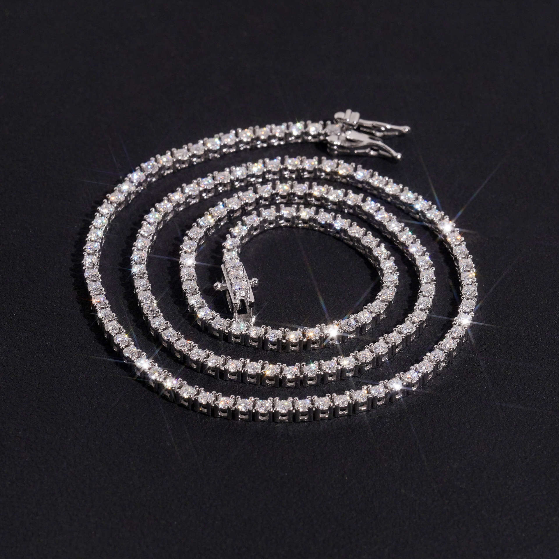 New arrivals moissanite tennis necklace bracelet jewelry