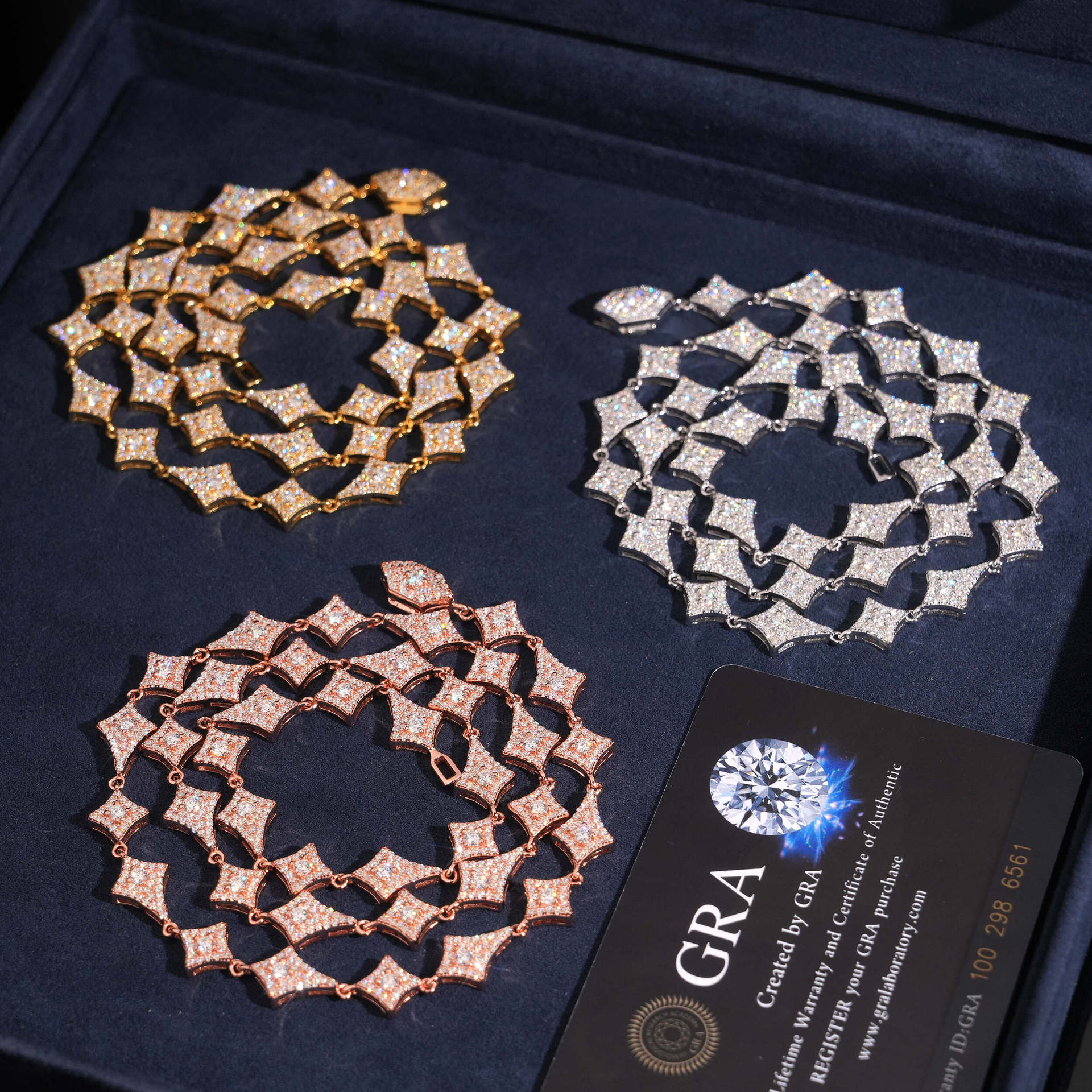 Personalized trend 925 silver moissanite bracelet