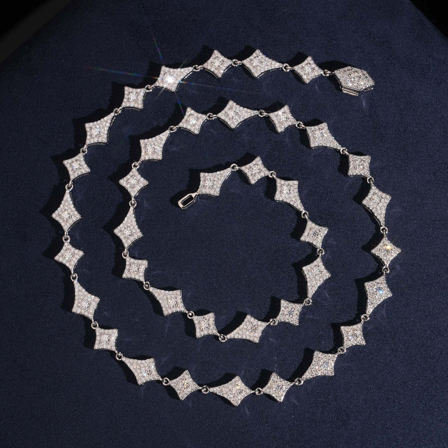 Personalized trend 925 silver moissanite bracelet