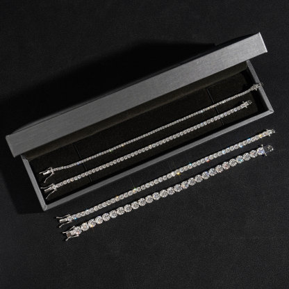 New arrivals moissanite tennis necklace bracelet jewelry