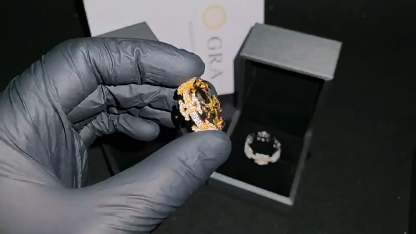 Men women personalized fashionable wedding ring s925 silver moissanite rings