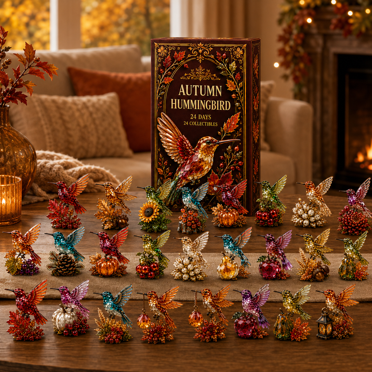 24-Day Advent Calendar Hummingbird Blind Box | Countdown Christmas Gift - 3