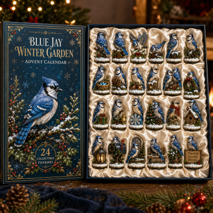 Blue Jay 24-Day Advent Calendar – Christmas Countdown Collectible Figurines - 18
