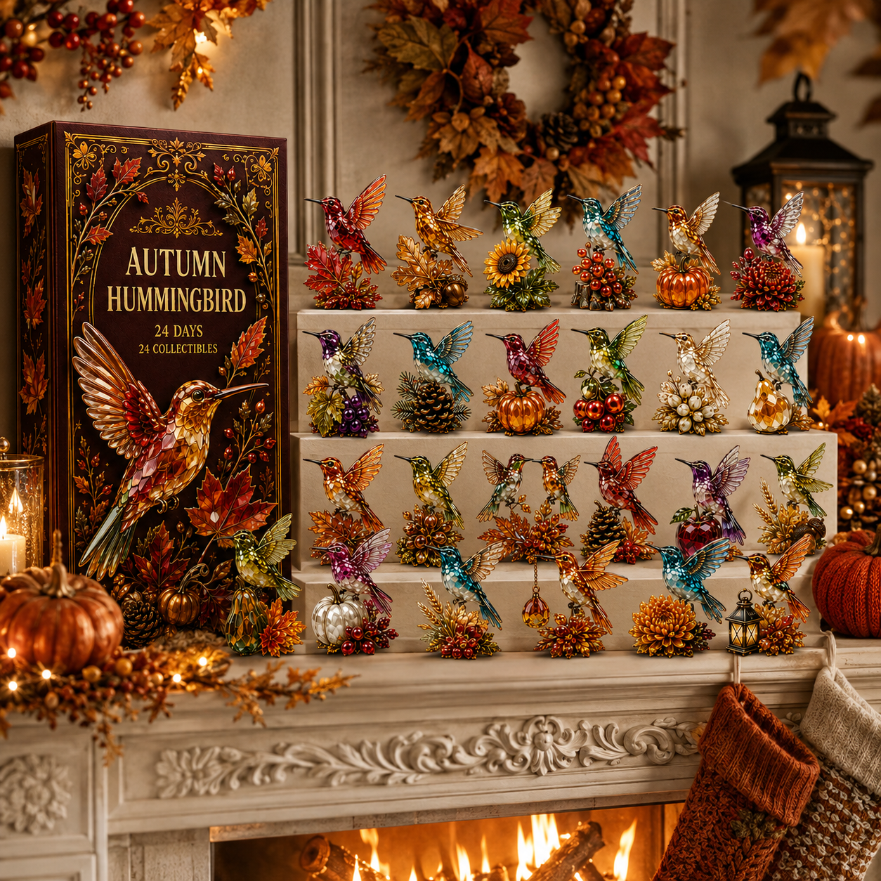 24-Day Advent Calendar Hummingbird Blind Box | Countdown Christmas Gift - 12