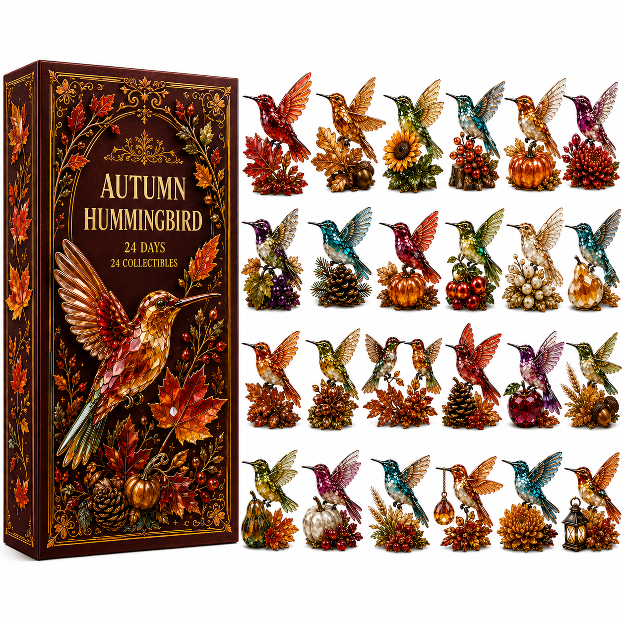 24-Day Advent Calendar Hummingbird Blind Box | Countdown Christmas Gift - 19