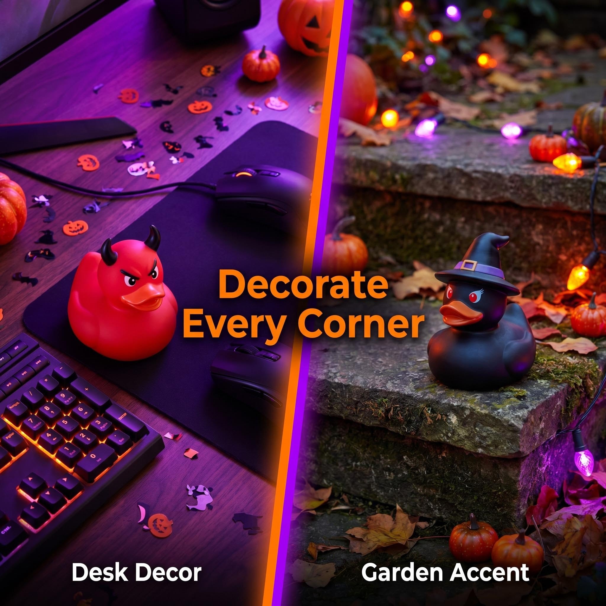 Halloween Resin Duck Collection