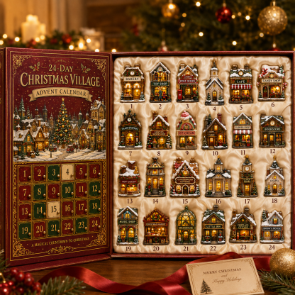 ✨24-Day Christmas Countdown Advent Calendar – Christmas Town - 1