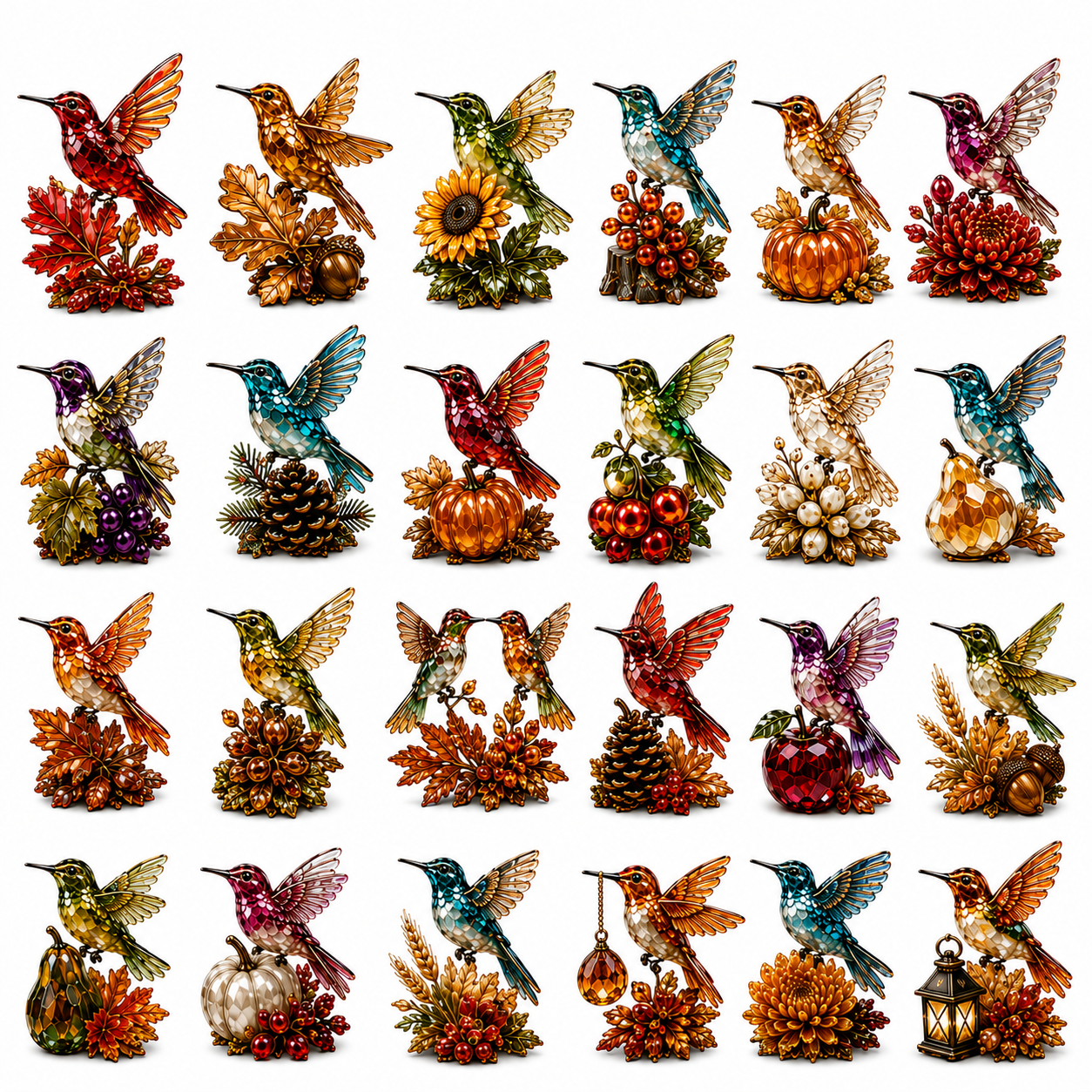 24-Day Advent Calendar Hummingbird Blind Box | Countdown Christmas Gift - 20