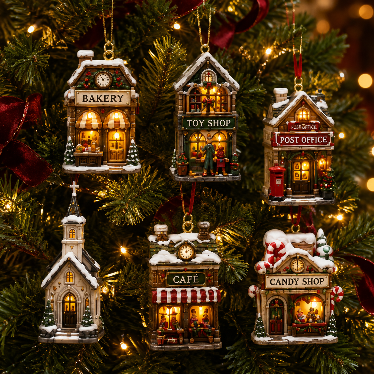 ✨24-Day Christmas Countdown Advent Calendar – Christmas Town - 4