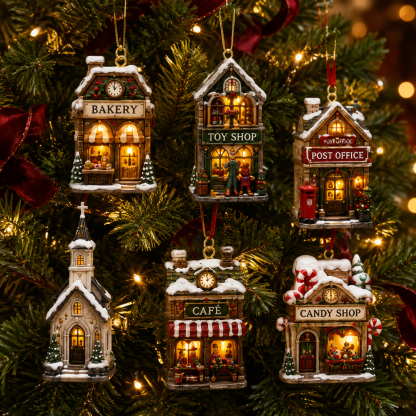 ✨24-Day Christmas Countdown Advent Calendar – Christmas Town - 4