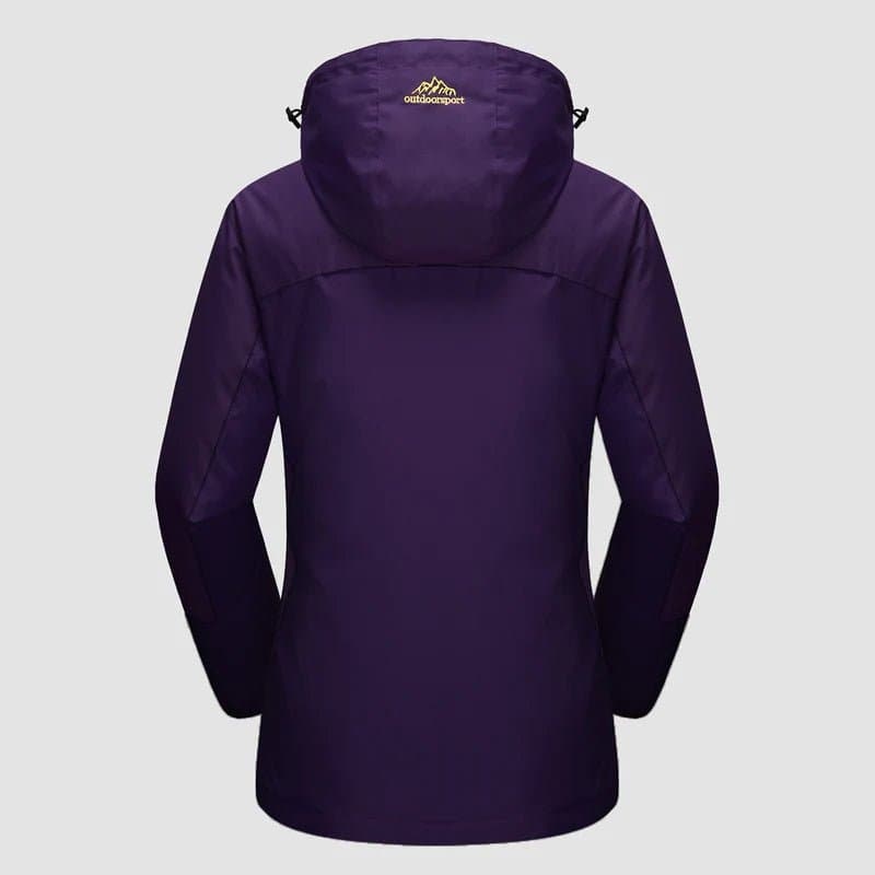 3-in-1 Waterproof Winter Coat, Fleece Lined,Two-Piece Suit, Hooded Ski & Hiking Jacket