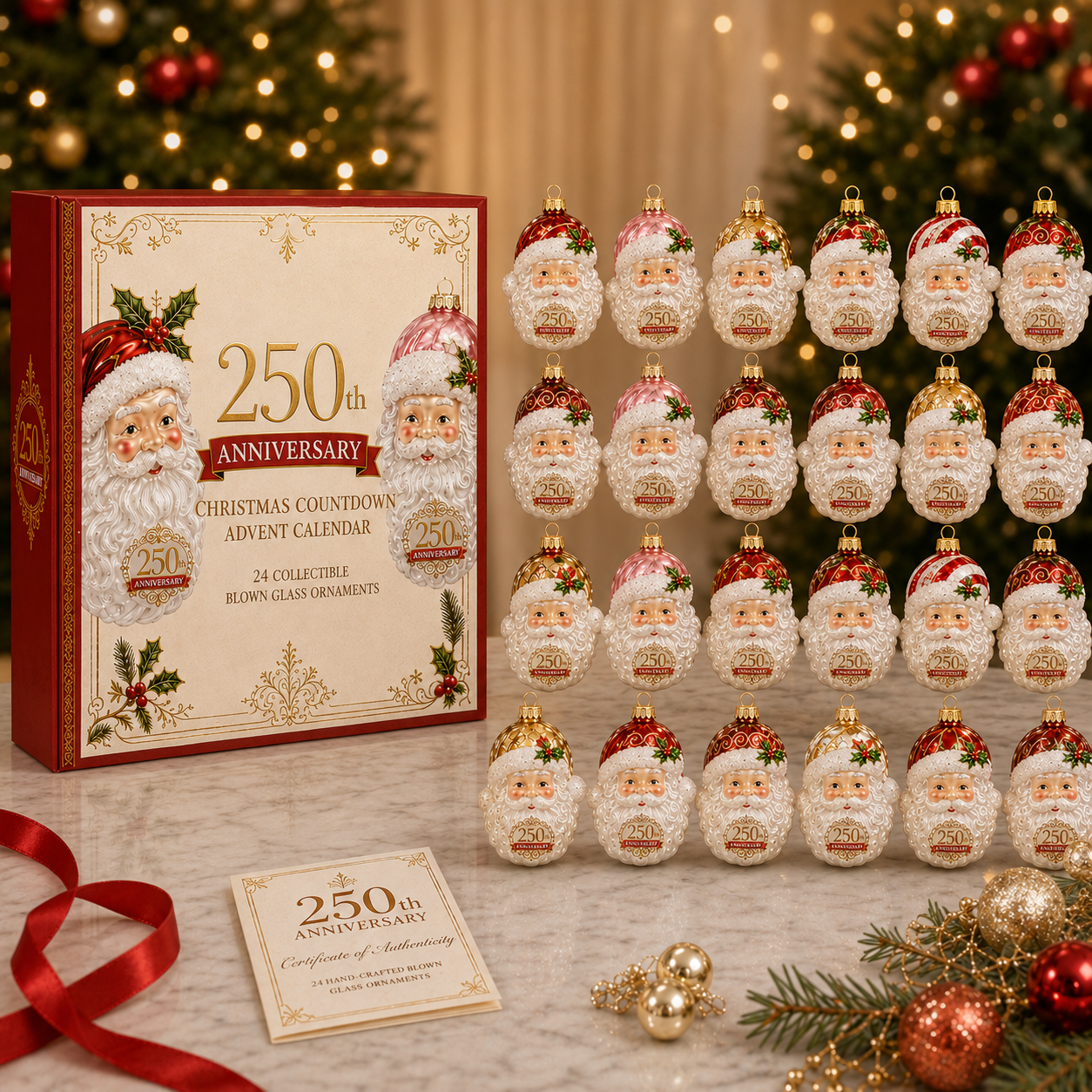 ✨Santa Claus  Christmas 24-Day Countdown Calendar - 2